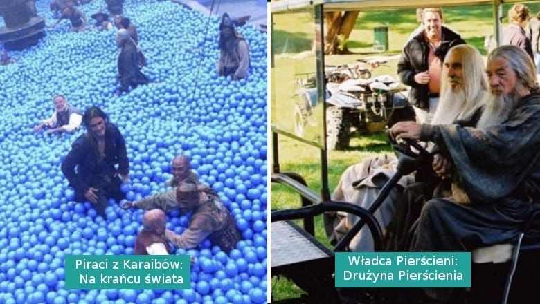 17 zdjęć zza kulis znanych filmów, które wyglądają jak zrobione memy Zdjęcie główne wpisu