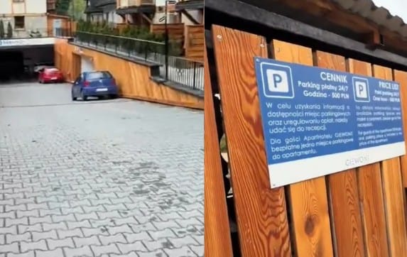 Sprytny sposób hotelu na natrętnych parkingowiczów. 500 zł za godzinę i problem znika Zdjęcie główne wpisu