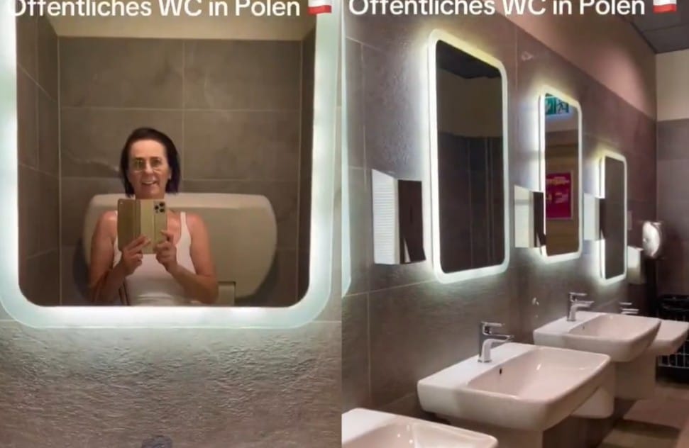 „Niemcy są daleko w tyle”. Niemka zszokowana standardem publicznej toalety w Polsce Zdjęcie główne wpisu