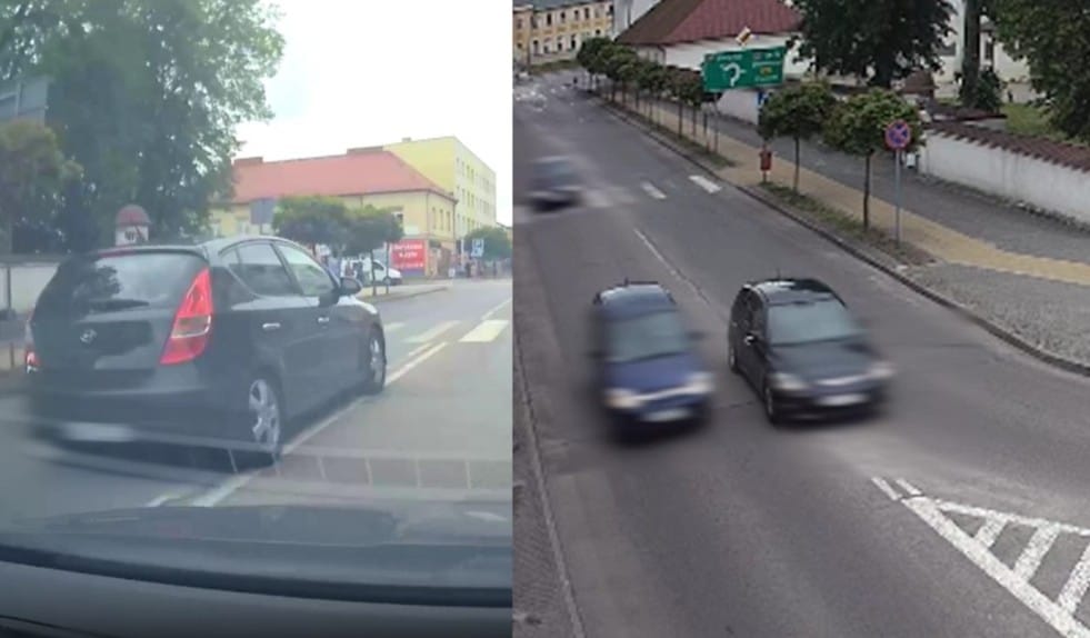 Miał prawko od stycznia, za jedną przejażdżkę zgarnął 31 punktów. Wyczyny 19-latka zarejestrował monitoring Zdjęcie główne wpisu