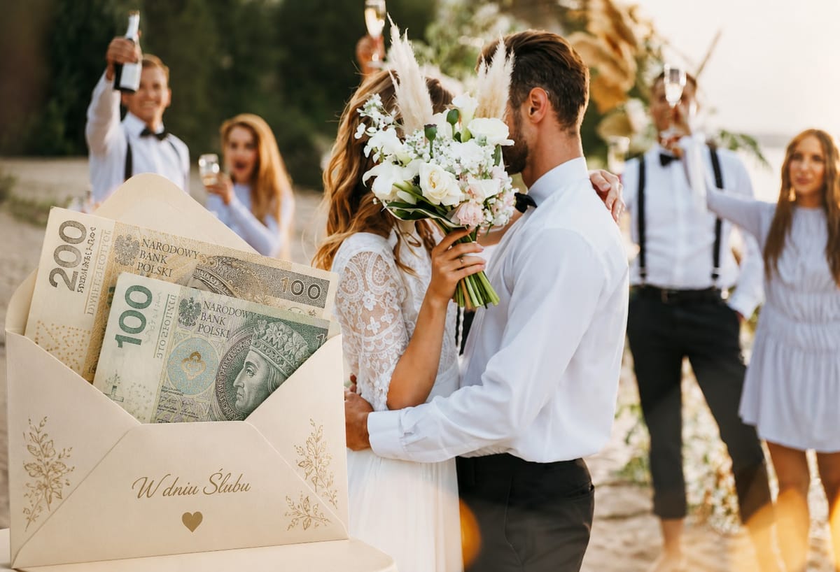 Ile dziś wypada włożyć do koperty, idąc na wesele? Takie kwoty wskazali Polacy w ankiecie Zdjęcie główne wpisu