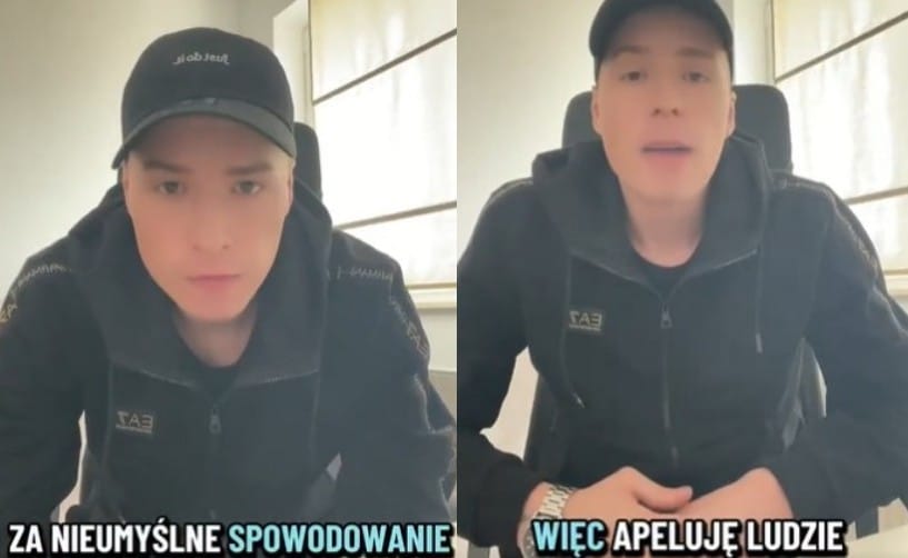 „On to wszystko zrobił po alkoholu" Pewien mało znany TikToker tłumaczy, dlaczego Łukasz Żak dostał za dużo Zdjęcie główne wpisu