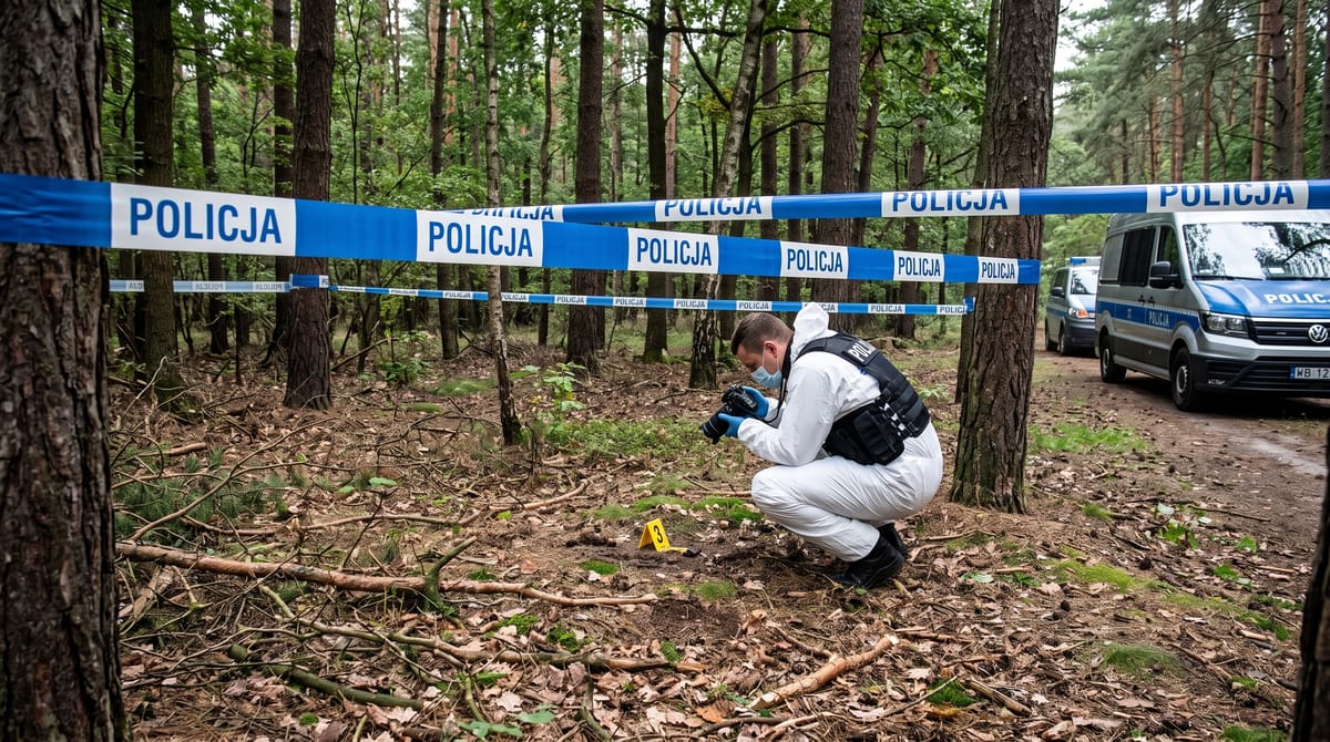 Brutalne zabójstwo w lesie w Kędzierzynie-Koźlu. Kobieta wyszła na spacer z psem, śledczy szukają sprawcy Zdjęcie główne wpisu