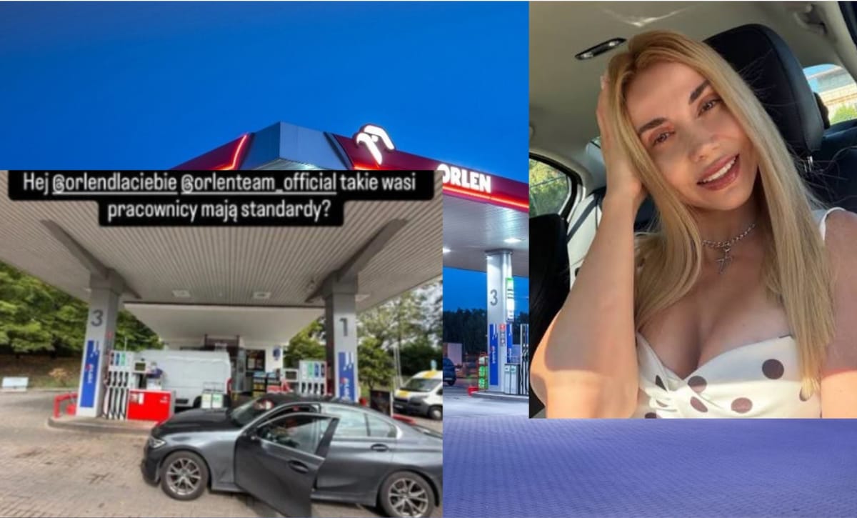 Marianna Schreiber twierdzi, że wyśmiano ją na Orlenie. Nikt nie pomógł jej z kontrolką w aucie Zdjęcie główne wpisu