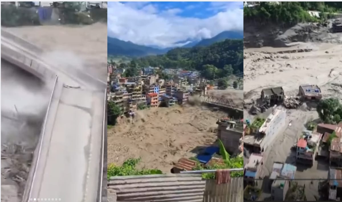 Błyskawiczna powódź po oderwaniu się fragmentu lodowca na granicy Nepalu i Tybetu. Setki zabitych, wioski legły w gruzach Zdjęcie główne wpisu