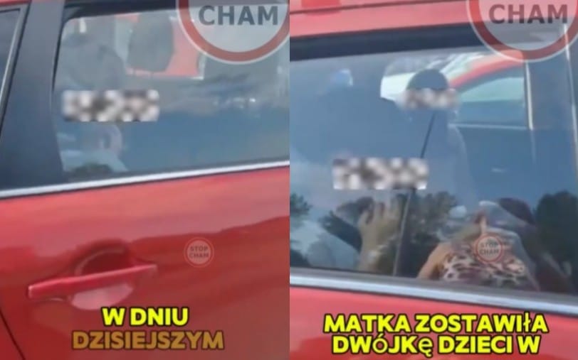 Matka zostawiła dzieci w aucie. Niektórzy wprost piszą: przecież same by sobie otworzyły Zdjęcie główne wpisu
