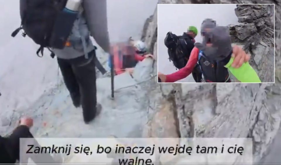 Awantura na wysokości 3000 metrów. Austriacki przewodnik groził polskiemu turyście Zdjęcie główne wpisu