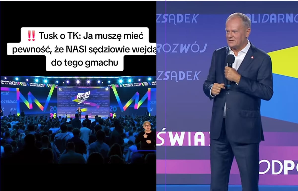 „Muszę mieć pewność, że nasi sędziowie wejdą do tego gmachu”. Tusk szczerze o przyszłości Trybunału Konstytucyjnego Zdjęcie główne wpisu