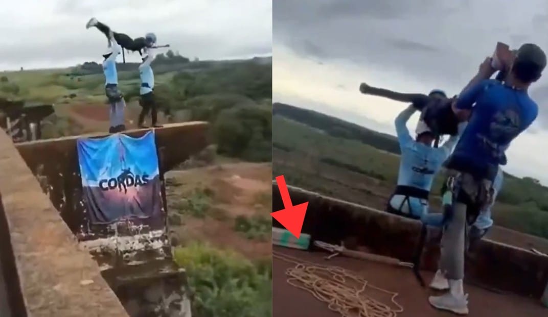 "Chłopaki, lina!" - słychać na nagraniu. Tragiczna śmierć podczas skoku na bungee. Zdjęcie główne wpisu