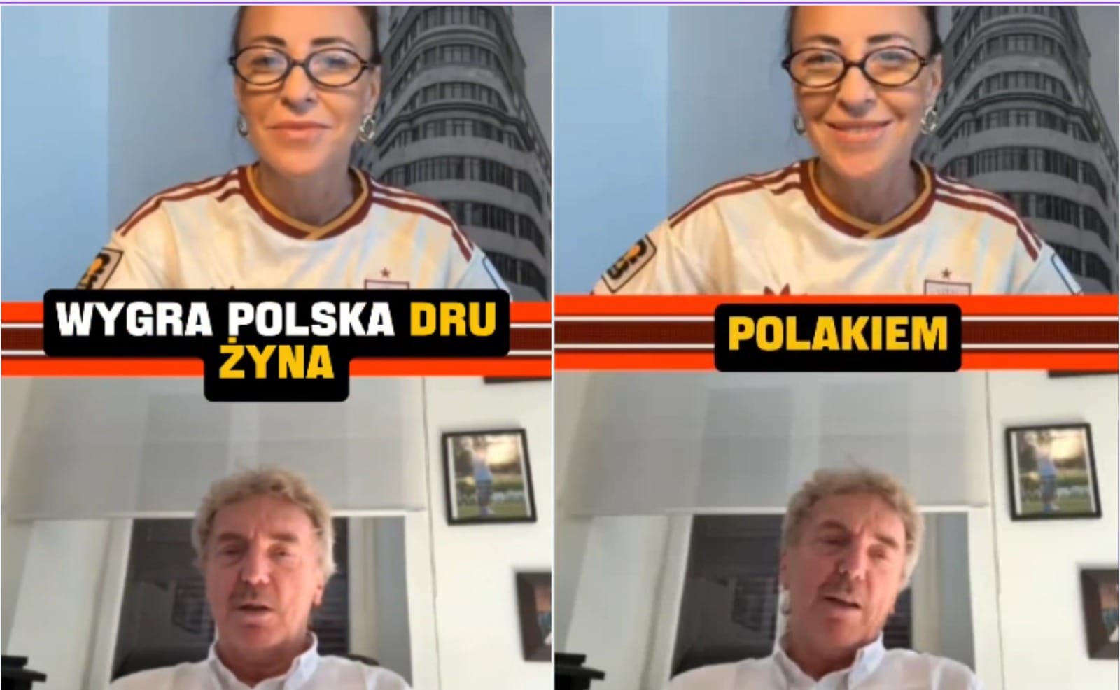 „Ja jestem Polakiem […] świętuję, jak wygra polska drużyna”. Boniek szybko skontrował świętującą zwycięstwo Hiszpanów Dorotę Wysocką-Schnepf Zdjęcie główne wpisu