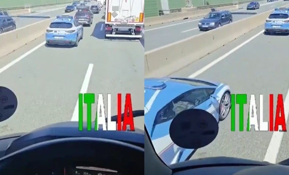 Myślisz, że Mustang w polskiej policji to coś niesamowitego? Włoska policja wozi się jeszcze bardziej kozacką furą Zdjęcie główne wpisu