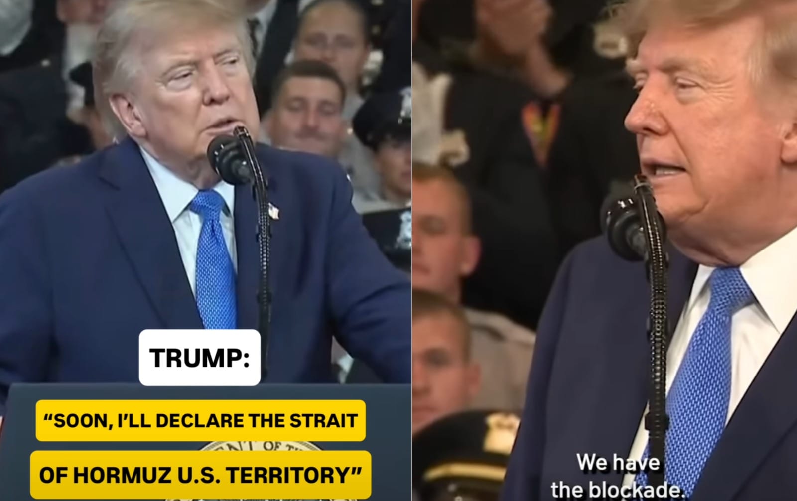 Trump zapowiada, że Cieśnina Ormuz będzie terytorium USA. Twierdzi, że kontroluje blokadę Zdjęcie główne wpisu