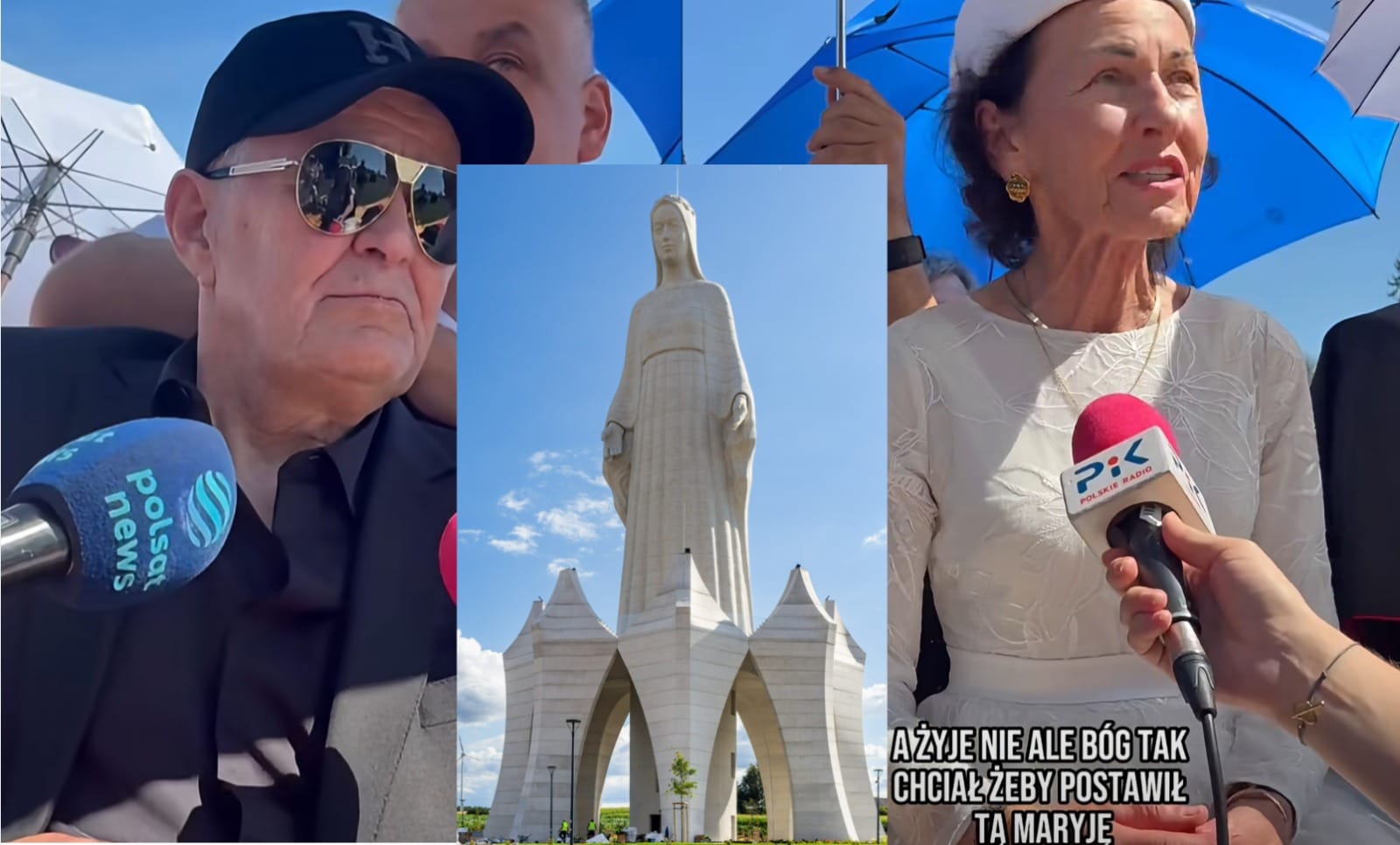 „Bóg tak chciał, żeby postawić tę Maryję”. Karkosikowie wyjaśniają, dlaczego wydali 100 mln zł na pomnik Zdjęcie główne wpisu