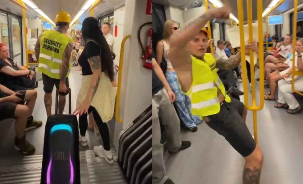 Kolejny „tiktoker" z głośnikiem w metrze myślał, że jest zabawny. Internauci: „Ale wiocha" Zdjęcie główne wpisu