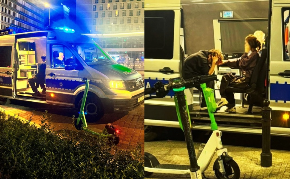 33 kierujących hulajnogami pod wpływem alkoholu. Policja wystawiła mandaty na 81 tys zł. Zdjęcie główne wpisu