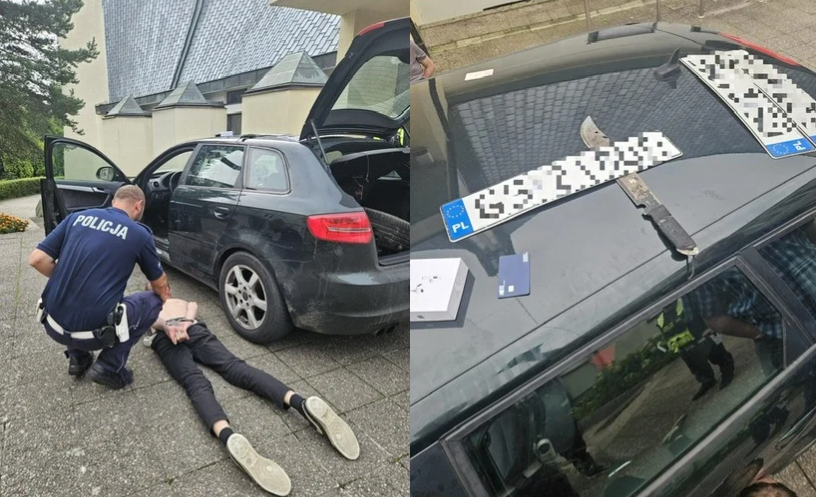 Mistrzowie zbrodni w akcji. 18 i 17-latek kradli paliwo, mieli przy sobie narkotyki, a kierowca był pod ich wpływem Zdjęcie główne wpisu