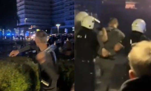Zamieszki na Juwenaliach Politechniki Śląskiej. Studenci rzucali butelkami i kamieniami w policjantów Zdjęcie wpisu