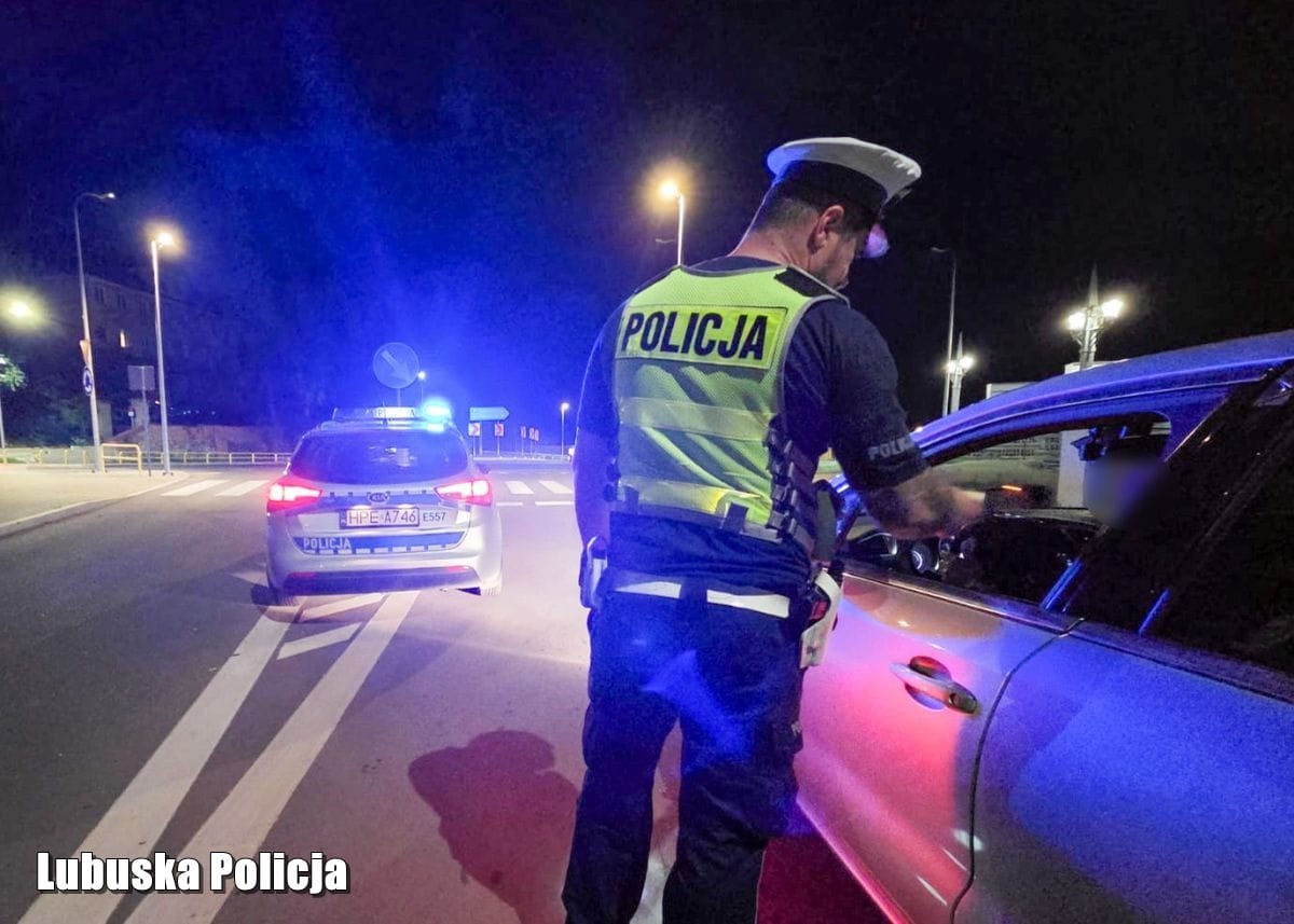 Lubuska policja podsumowała akcję „Trzeźwy wieczór". 16 kierowców pod wpływem w jeden wieczór Zdjęcie wpisu
