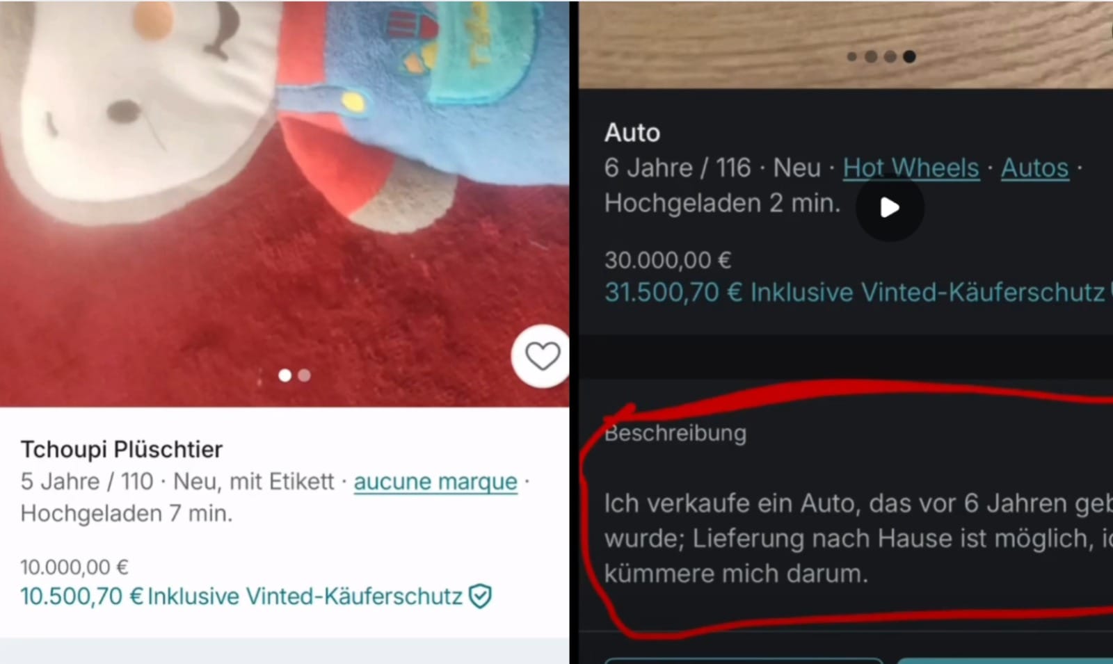 Handlują dziećmi na Vinted? Niemiecka policja wyjaśnia sprawę Zdjęcie wpisu