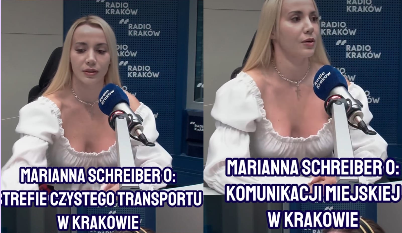 Uważa, że miasto za dużo dopłaca do komunikacji miejskiej, ale chce, by była darmowa dla wszystkich. Marianna Schreiber o swoich planach jako prezydentka Krakowa Zdjęcie wpisu