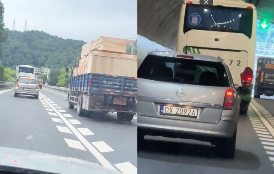Prawie 20-letni Opel z Wrocławia na ulicach Chin. To nagranie obiega internet Zdjęcie wpisu