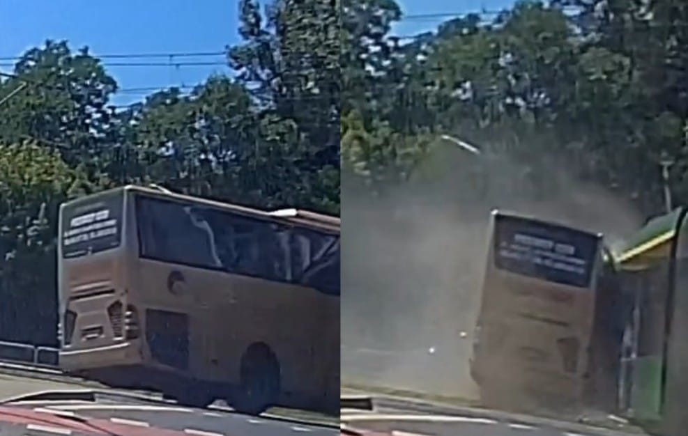 Zderzenie autokaru z tramwajem w Poznaniu. W internecie pojawiło się nagranie Zdjęcie wpisu