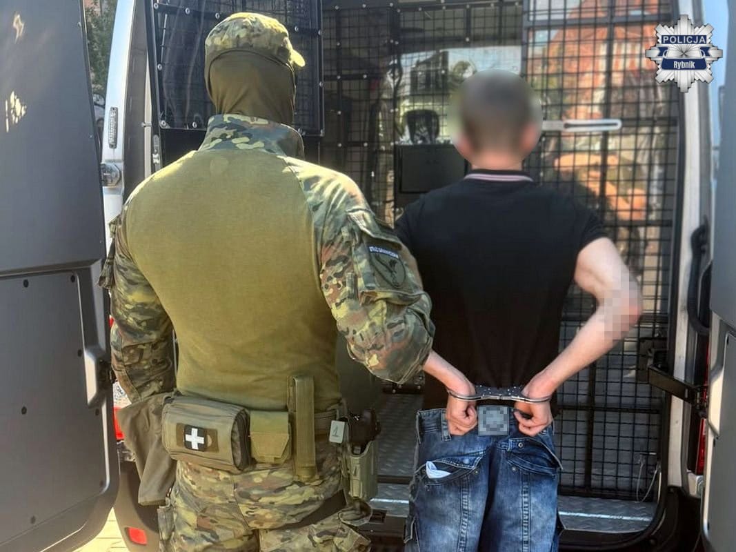 Na ogrodzeniu szkoły malował treści nazistowskie. 22-letni Ukrainiec już został deportowany Zdjęcie wpisu