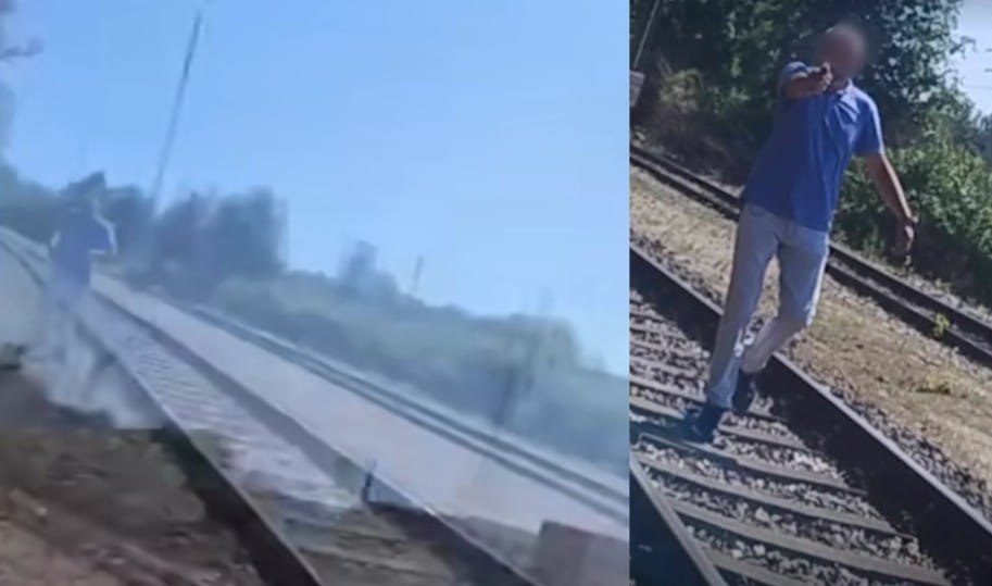 Złapał kobietę za pierś, a gdy zażądała przeprosin - zaczął strzelać. Kobieta nagrała napastnika Zdjęcie wpisu