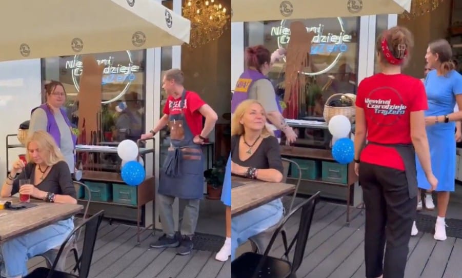 Restauracja Kuby Wojewódzkiego w Gdyni obrzucona sztucznymi odchodami. Kolejna kontrowersyjna akcja aktywistów Zdjęcie wpisu