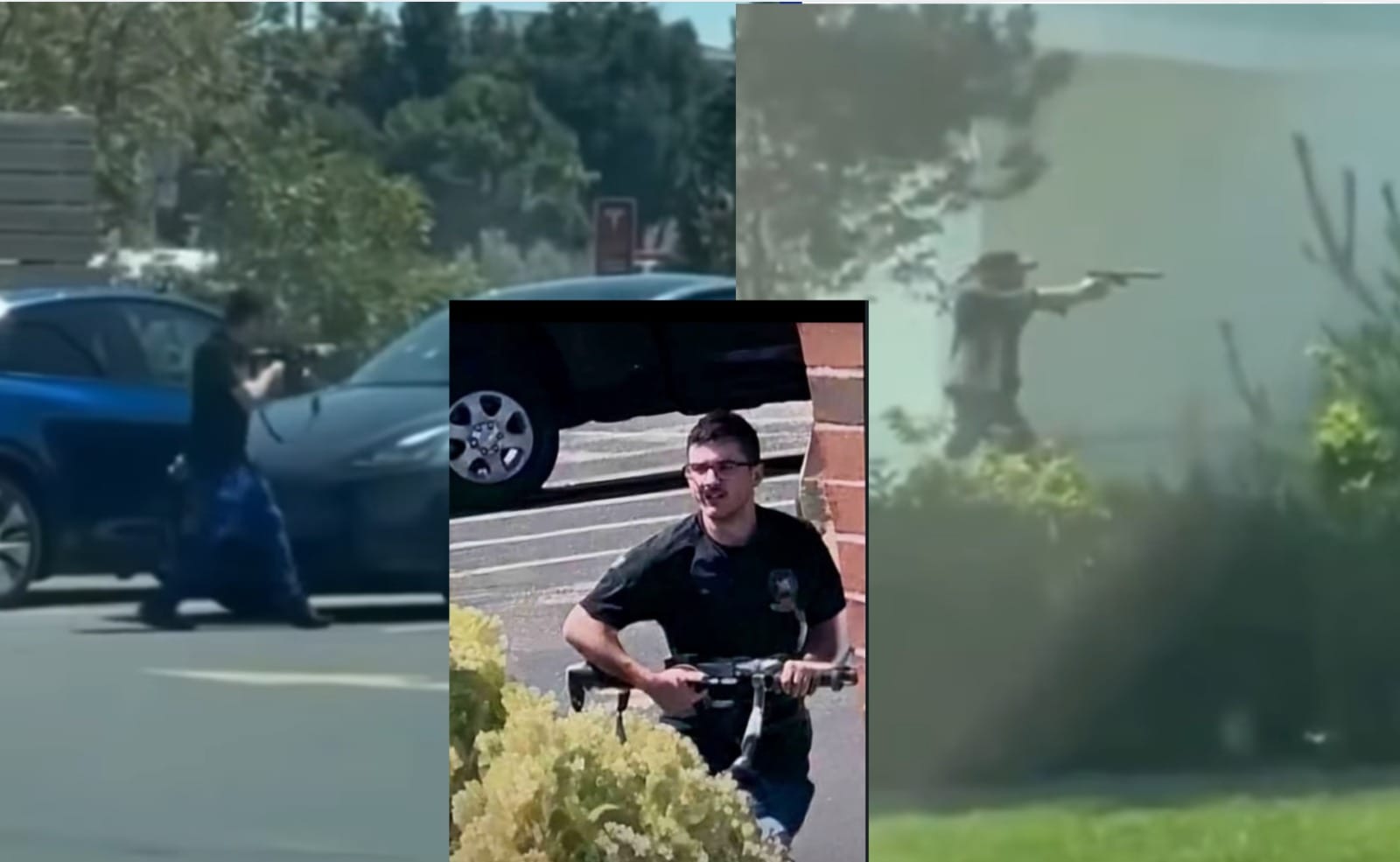 Strzelanina na parkingu w USA. Przypadkowy kierowca wysiadł i otworzył ogień do napastnika Zdjęcie wpisu