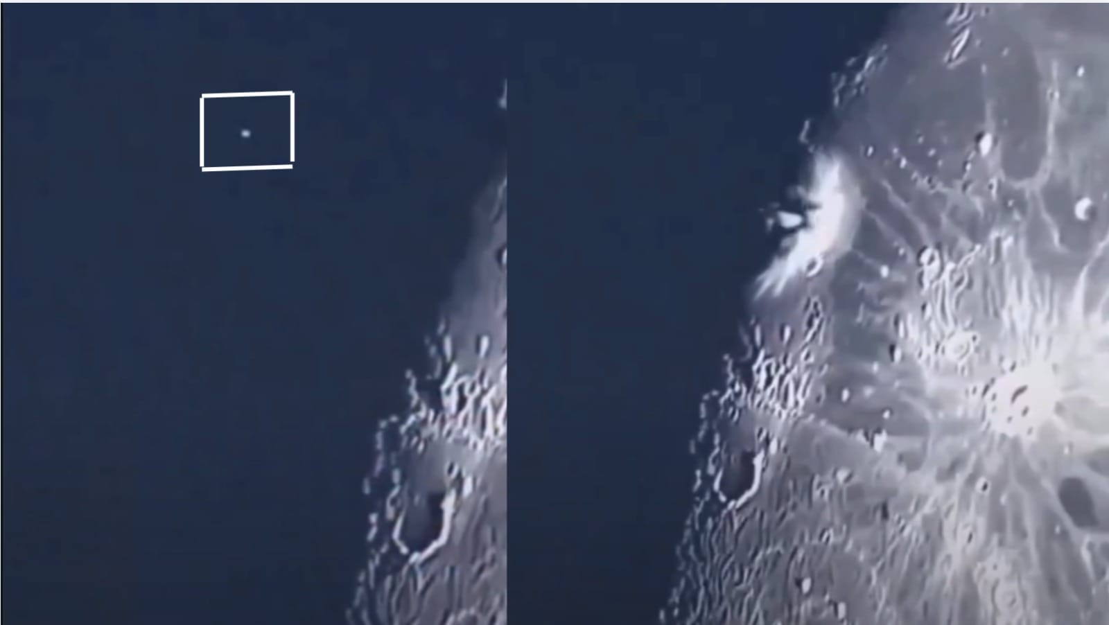 Rakieta Elona Muska z prędkością 8700 km/h uderzyła w Księżyc. Zobacz jak mogło to wyglądać Zdjęcie wpisu