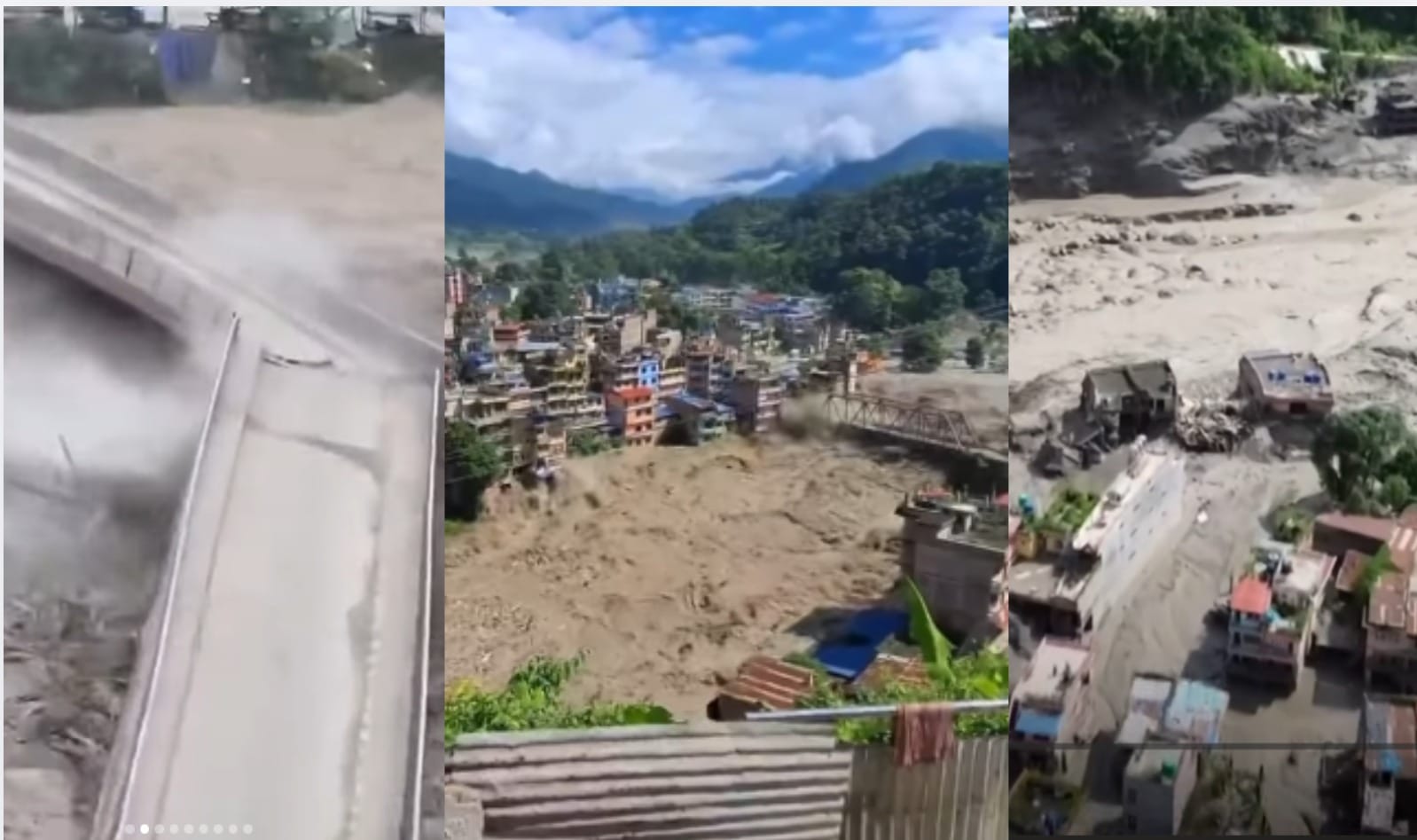 Błyskawiczna powódź po oderwaniu się fragmentu lodowca na granicy Nepalu i Tybetu. Setki zabitych, wioski legły w gruzach Zdjęcie wpisu
