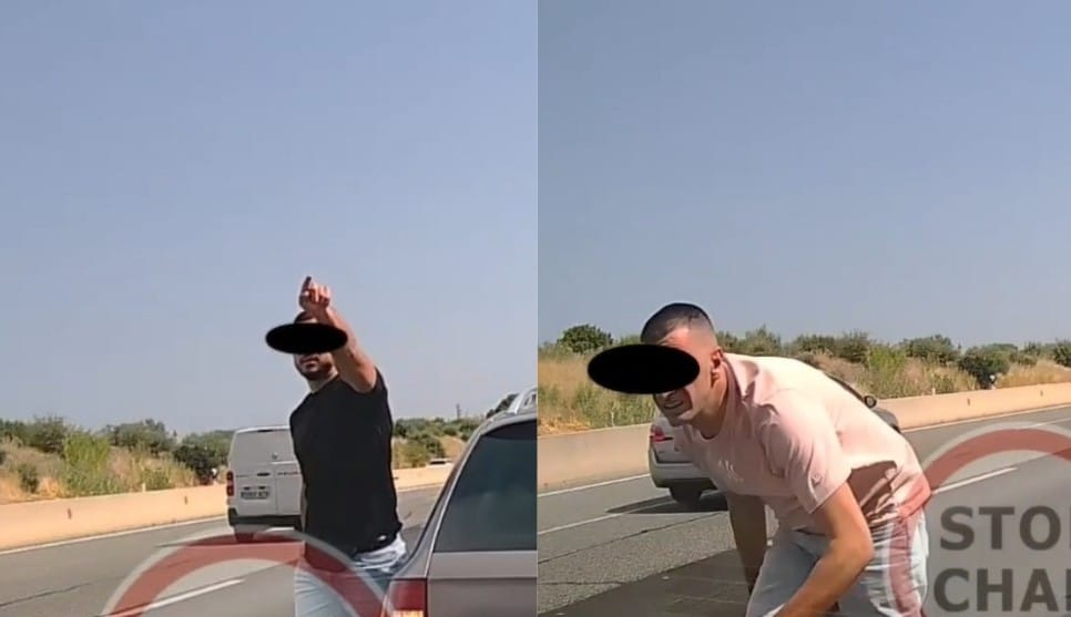 Polak pokazał nagranie na którym widać w jaki sposób został okradziony na hiszpańskiej autostradzie. Zdjęcie wpisu