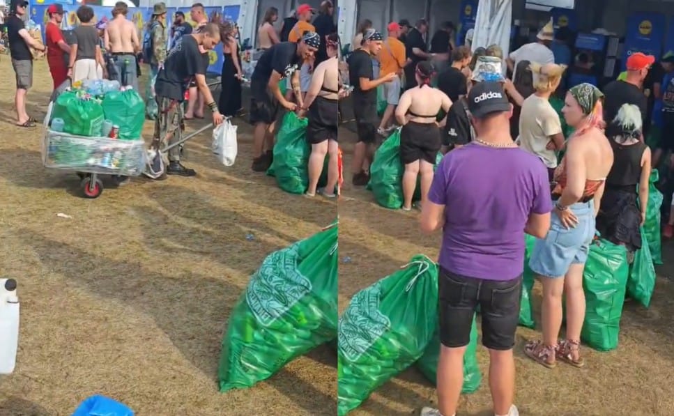 Gigantyczne kolejki na Pol'and'Rock. Rekordziści wynoszą podobno kilka tysięcy dziennie Zdjęcie wpisu