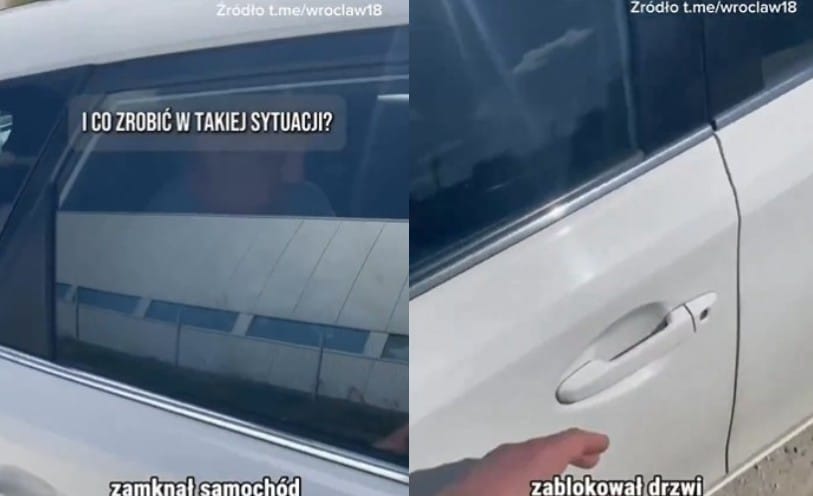 Absurdalne nagranie z Wrocławia. Taksówkarz pokłócił się z pasażerem i chciał go wysadzić. Popełnił jednak błąd Zdjęcie wpisu