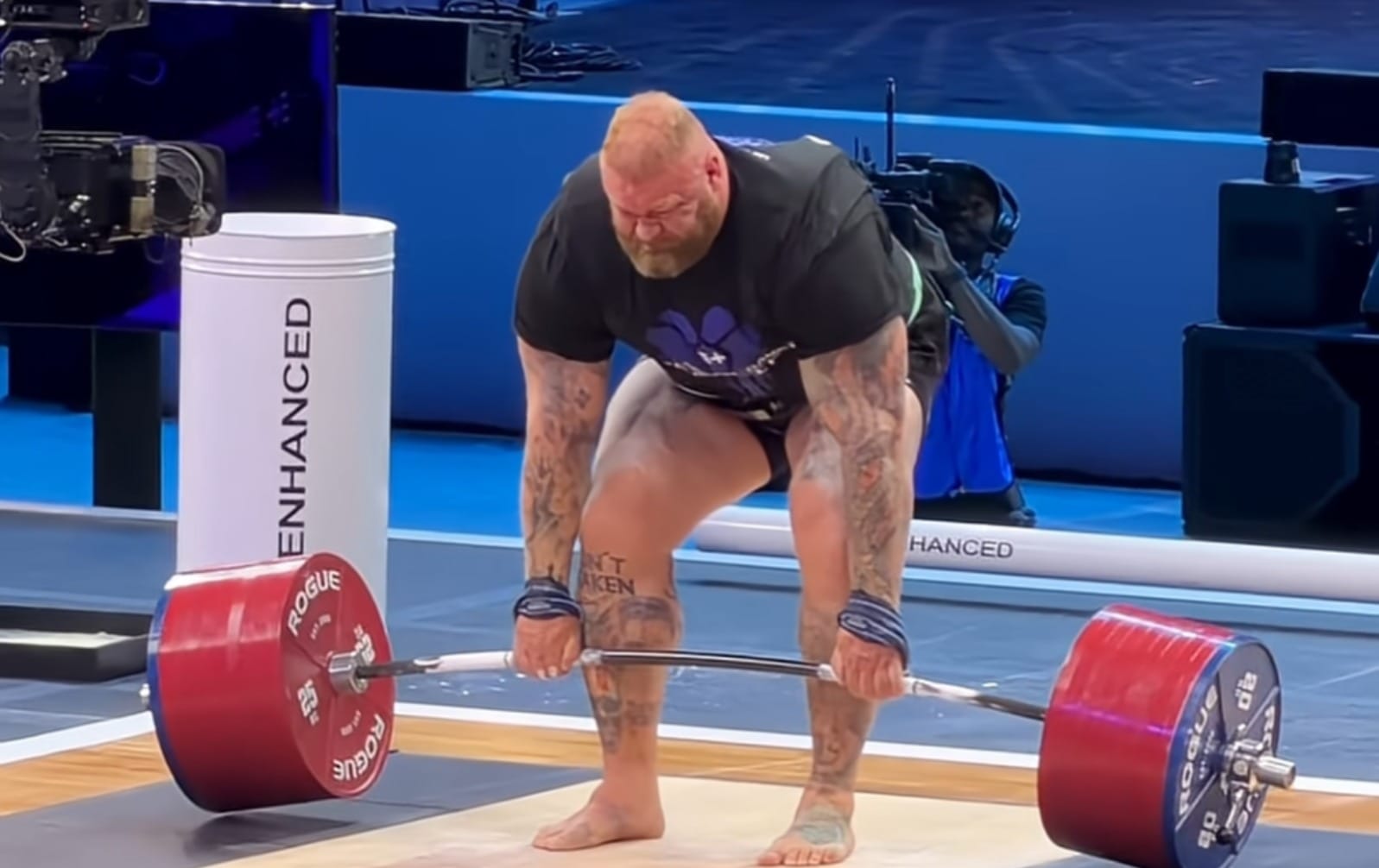 Igrzyska na sterydach i próba bicia rekordu świata (515 kg) w martwym ciągu przez Hafthora Bjornssona Zdjęcie główne wpisu