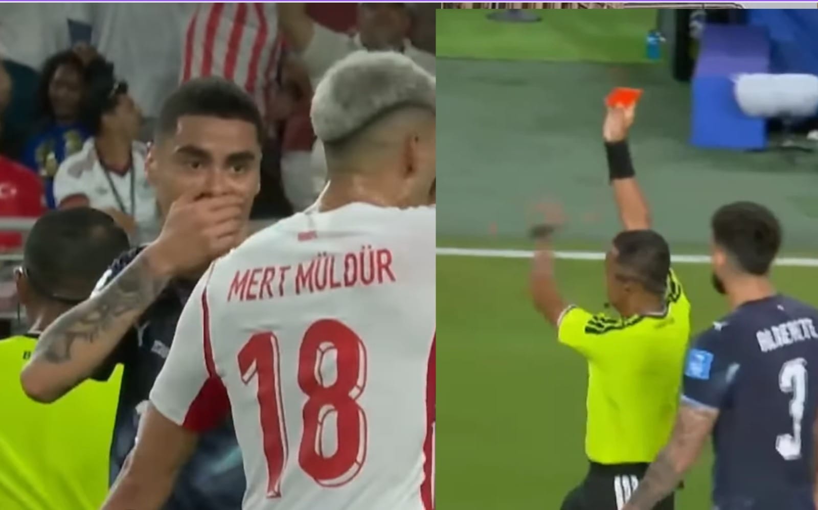 Czerwona kartka za zasłanianie ust. Pierwsza taka decyzja w historii mistrzostw świata FIFA Zdjęcie główne wpisu
