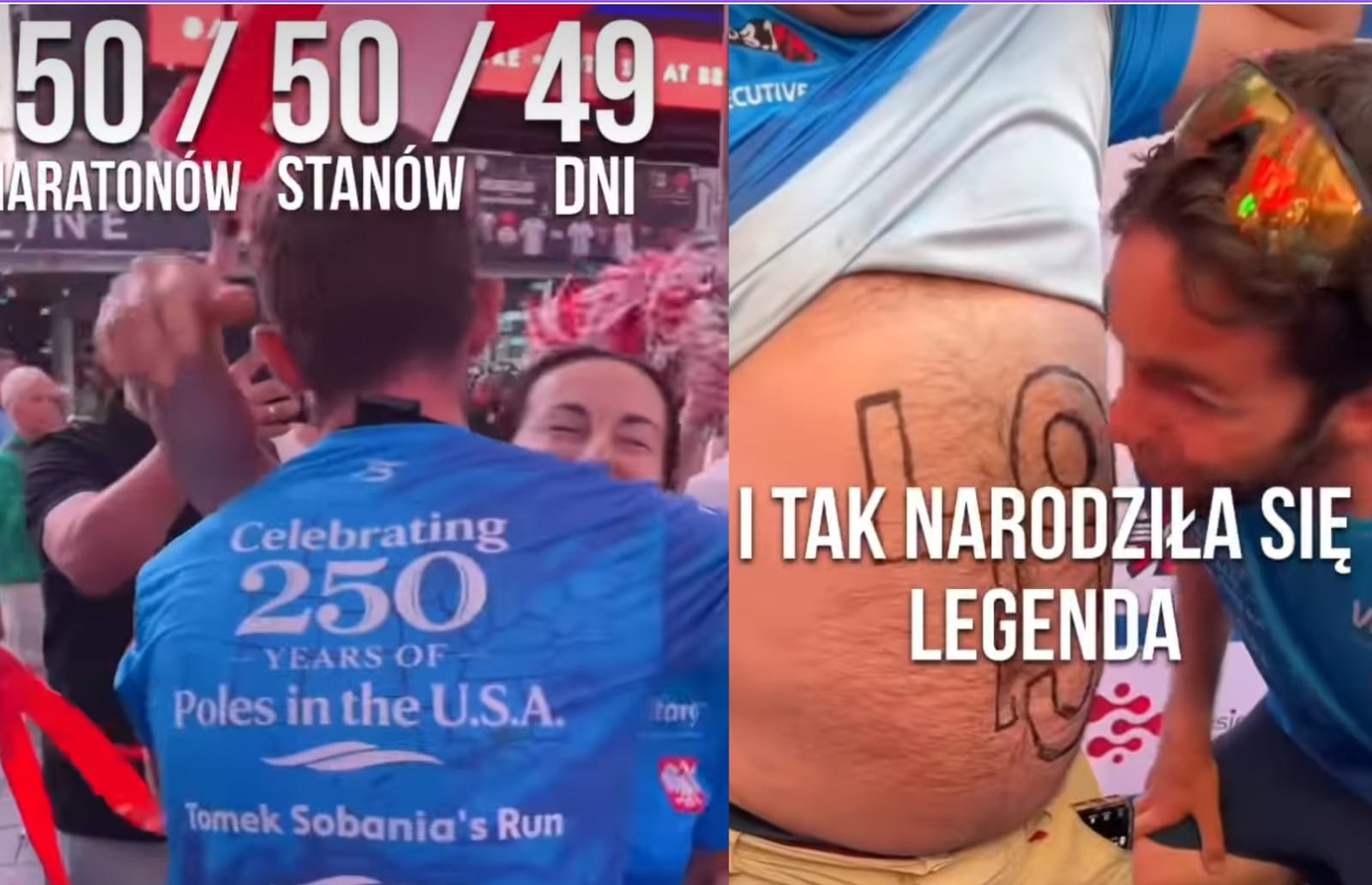 50 maratonów w 50 stanach w 49 dni. Niesamowity wyczyn polskiego „Forresta Gumpa” Zdjęcie główne wpisu