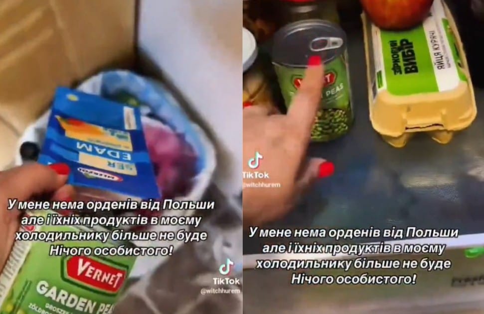 Ukraińcy masowo wyrzucają polską żywność? Jedno nagranie, setki wpisów Zdjęcie główne wpisu