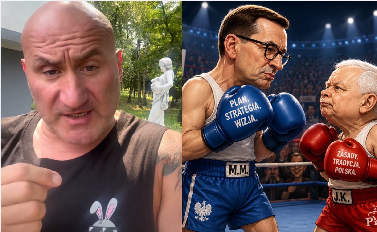 „Takich realnych konfliktów nam potrzeba”. Najman zaprasza polityków PiS do freak fightów Zdjęcie główne wpisu