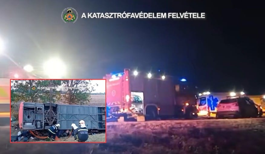 Tragedia polskich pielgrzymów na Węgrzech. 12 osób nie żyje, kierowca miał zasnąć za kierownicą Zdjęcie główne wpisu