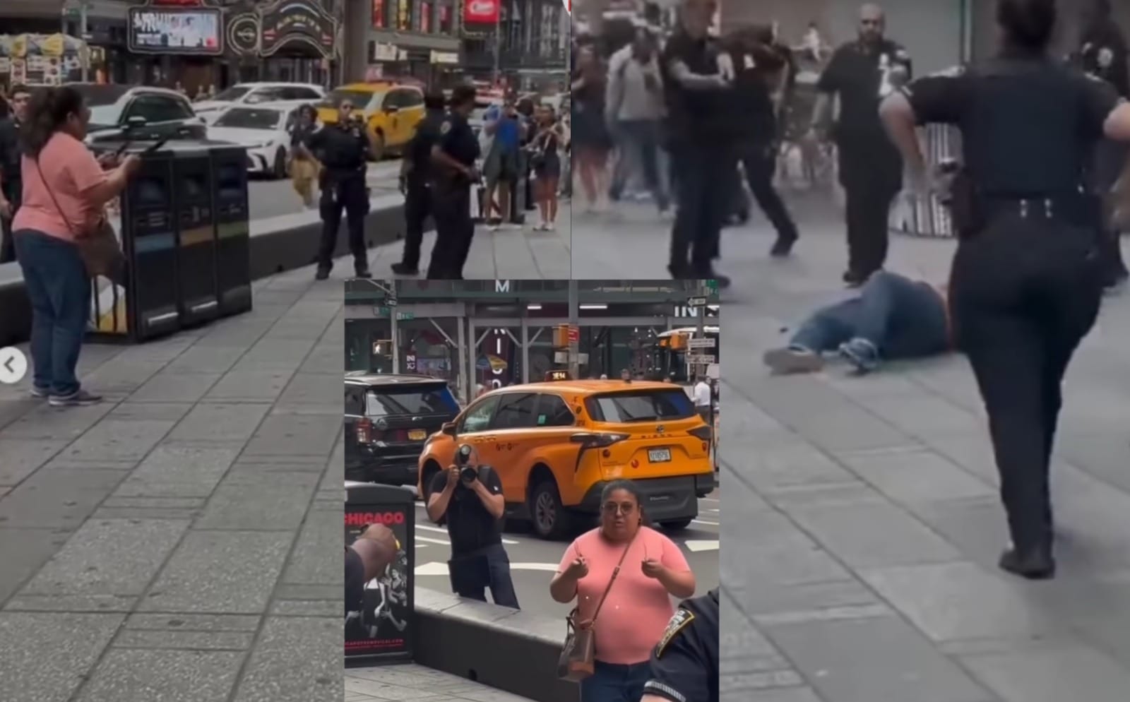 Atak nożowniczki na Times Square w Nowym Jorku. Policja zastrzeliła kobietę Zdjęcie główne wpisu