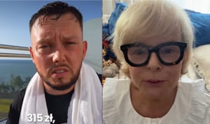 Mocna reakcja Karoliny Korwin-Piotrowskiej na nagranie Książula z Hotelu Gołębiewski w Pobierowie