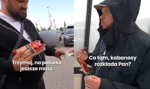 Książulo dał parówki i 100 zł nieznajomemu. Pojawiają się głosy, że historia z paliwem została wymyślona