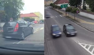 Miał prawko od stycznia, za jedną przejażdżkę zgarnął 31 punktów. Wyczyny 19-latka zarejestrował monitoring
