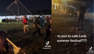 Zamieszki na Łódź Summer Festival. Poleciały butelki i kamienie, policja użyła gazu