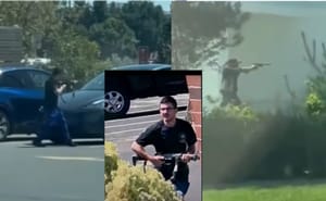 Strzelanina na parkingu w USA. Przypadkowy kierowca wysiadł i otworzył ogień do napastnika