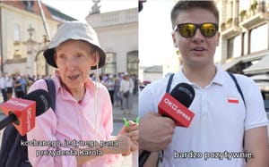 „To jest prawdziwy patriota”. Sonda uliczna pokazuje, jak dużo ludzi cieszy się z prezydentury Nawrockiego Zdjęcie główne wpisu