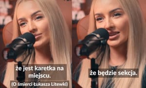 „Pani jest nikim”. Partnerka Łukasza Litewki opowiada, jak dowiedziała się o wypadku i jak została potraktowana