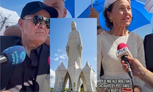 „Bóg tak chciał, żeby postawić tę Maryję”. Karkosikowie wyjaśniają, dlaczego wydali 100 mln zł na pomnik